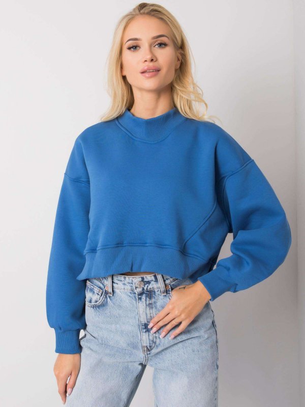 Bluza-RV-BL-6992.69-ciemny niebieski rozmiar - S