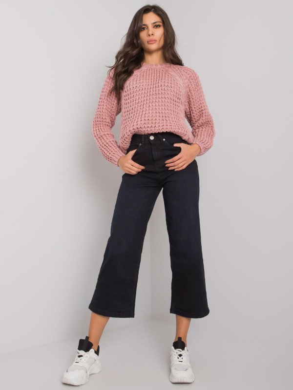 Spodnie jeans-D85038T62213B137-czarny rozmiar - M