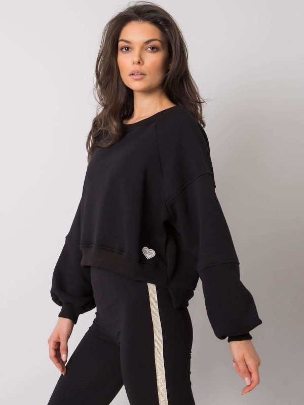 Bluza-RV-BL-7334.69-czarny rozmiar - ONE SIZE
