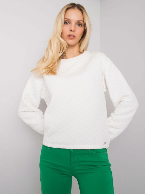 Bluza-RV-BL-7446.99-ecru rozmiar - L/XL