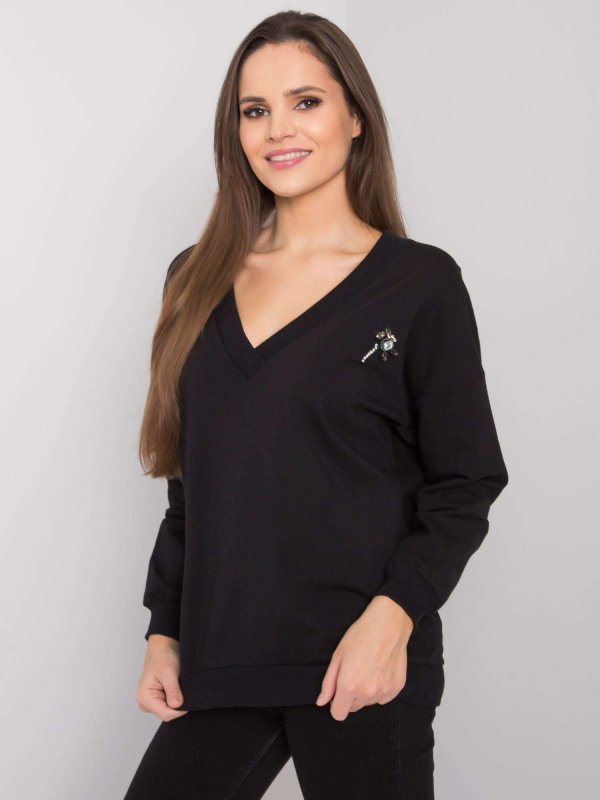Bluza-RV-BL-7370.78P-czarny rozmiar - S/M