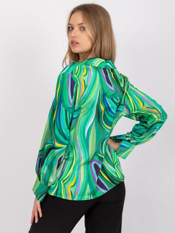 Bluzka-DHJ-BZ-15201.30-zielony rozmiar - ONE SIZE
