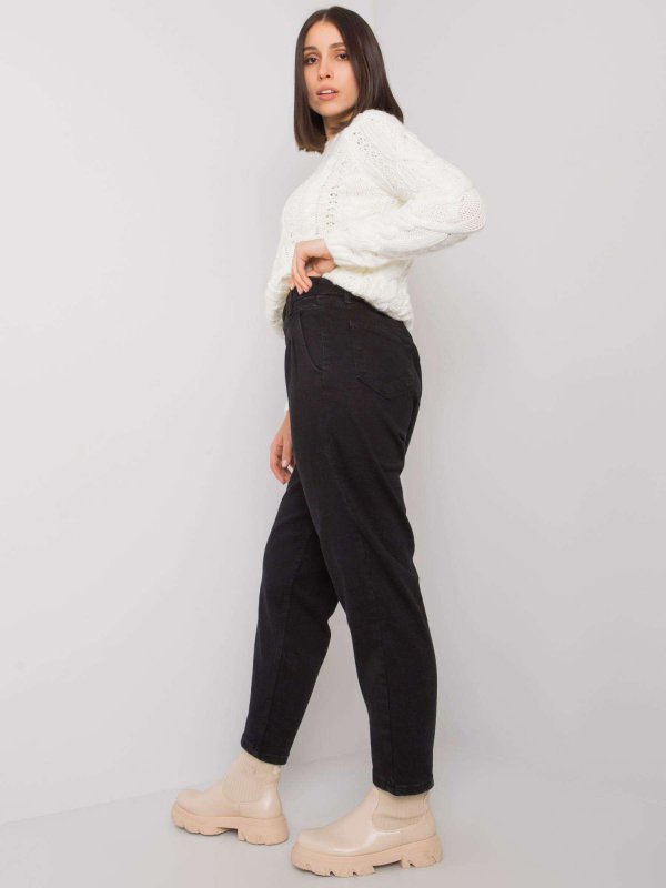 Spodnie jeans-MR-SP-263.65P-czarny rozmiar - 30
