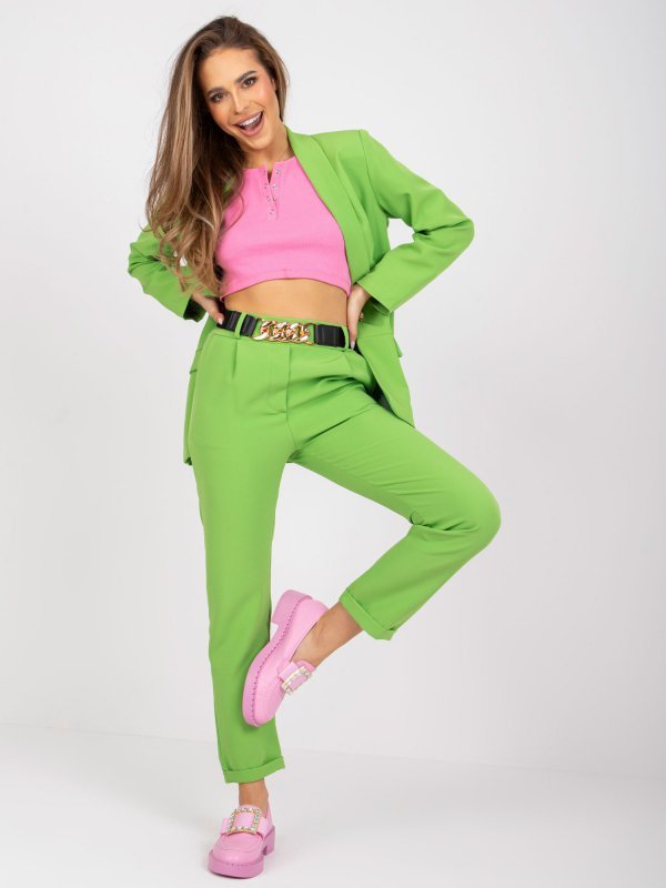 Marynarka-DHJ-MA-15621.12X-jasny zielony rozmiar - 2XL