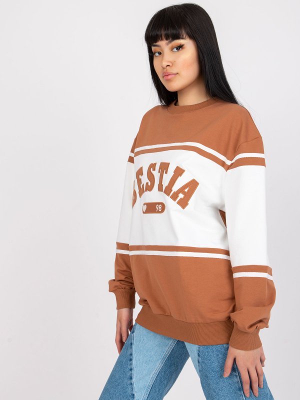 Bluza-FA-BL-7699.04P-jasny brązowy rozmiar - ONE SIZE