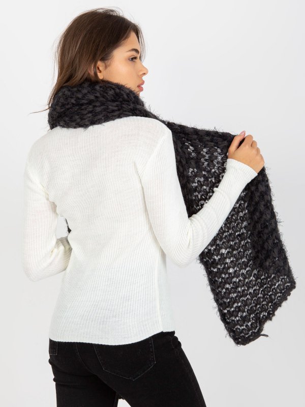 Szalik-AT-SZ-3710.88-grafitowy rozmiar - ONE SIZE