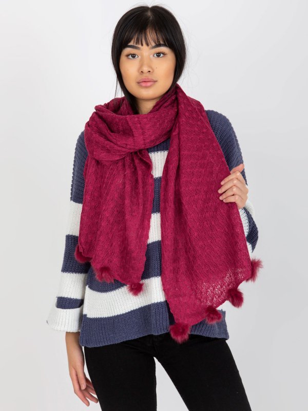 Szalik-AT-SZ-E-318.57P-fuksjowy rozmiar - ONE SIZE
