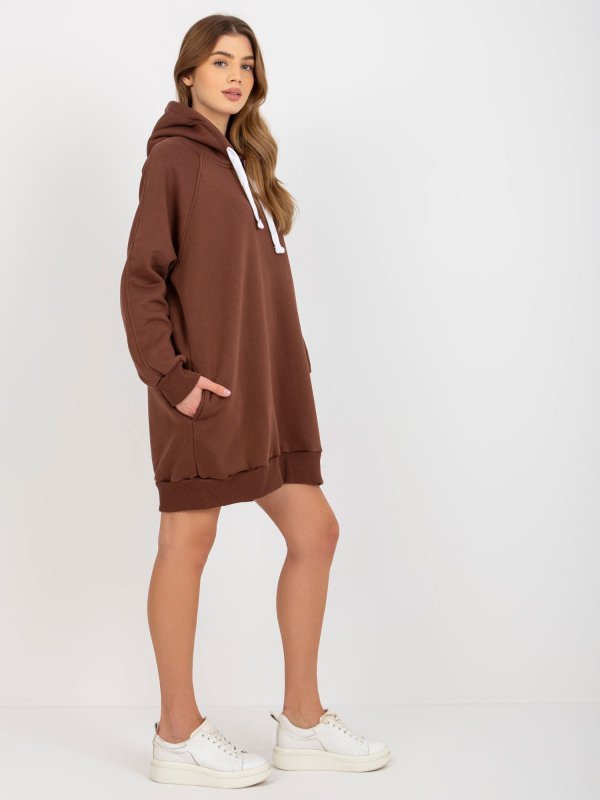 Bluza-EM-BL-695.25X-brązowy rozmiar - ONE SIZE