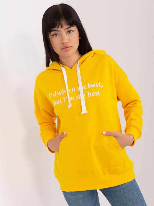 Bluza-EM-BL-HS-21-563.90P-ciemny żółty rozmiar - S