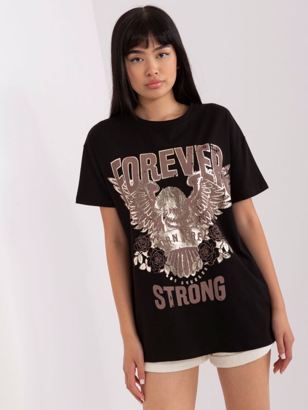 T-shirt-TW-TS-OB057.50-czarny rozmiar - L