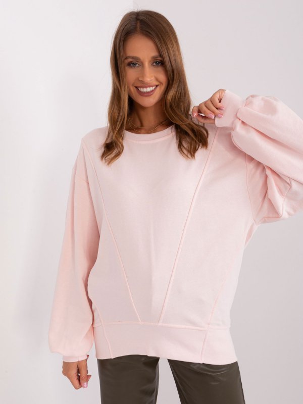 Bluza-EM-BL-716.14-jasny różowy rozmiar - ONE SIZE