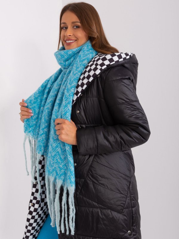 Szalik-AT-SZ-23125.75-niebieski rozmiar - ONE SIZE