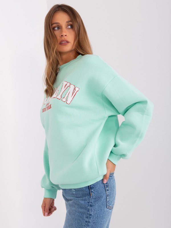 Bluza-EM-BL-617-14.09-mietowy rozmiar - ONE SIZE