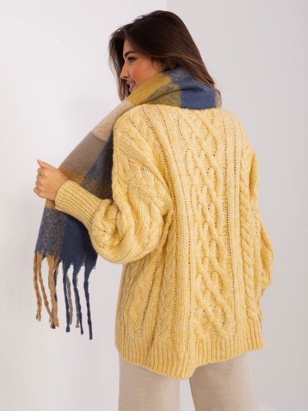 Szalik-AT-SZ-2311501.32-camelowy rozmiar - ONE SIZE