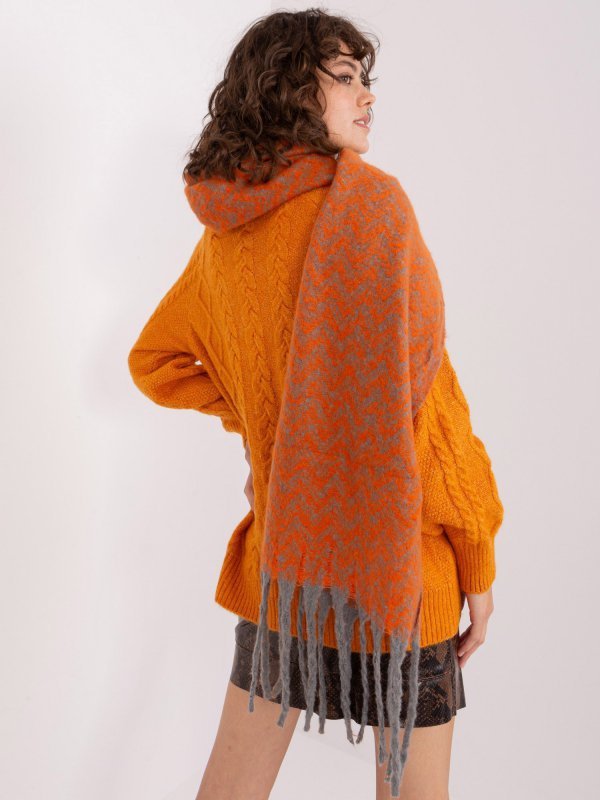 Szalik-AT-SZ-23125.75-pomarańczowy rozmiar - ONE SIZE