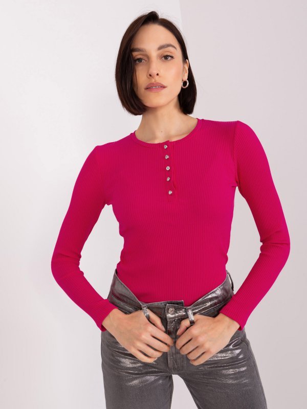 Bluzka-RV-BZ-9211.28P-fuksjowy rozmiar - S/M