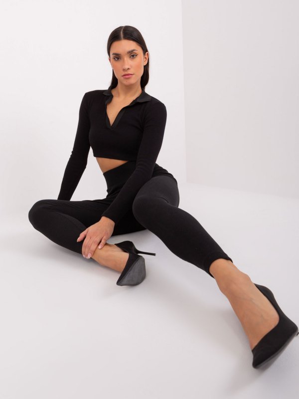 Leginsy-LO-LG-LK-535.10-czarny rozmiar - S