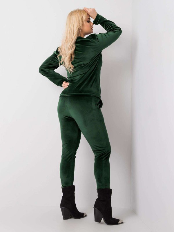 Komplet-RV-KMPL-6085.05-ciemny zielony rozmiar - 2XL
