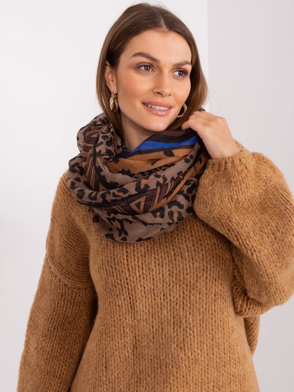 Komin-AT-KM-S-6121-camelowy rozmiar - ONE SIZE