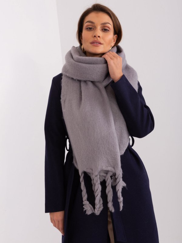 Szalik-AT-SZ-2313502.63P-szary rozmiar - ONE SIZE