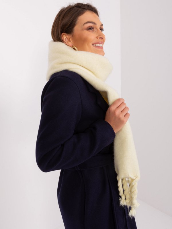 Szalik-AT-SZ-2313502.63P-jasny żółty rozmiar - ONE SIZE