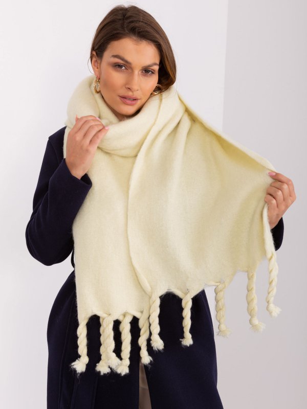 Szalik-AT-SZ-2313502.63P-jasny żółty rozmiar - ONE SIZE