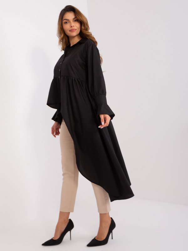 Koszula-LK-KS-509434.33P-czarny rozmiar - S/M