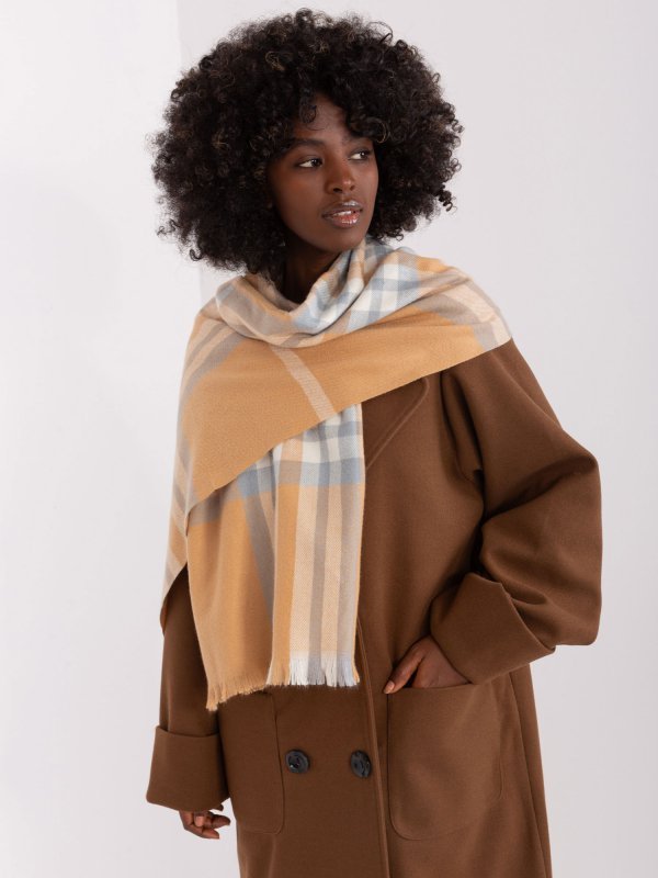 Szalik-AT-SZ-23125-1.26-camelowy rozmiar - ONE SIZE