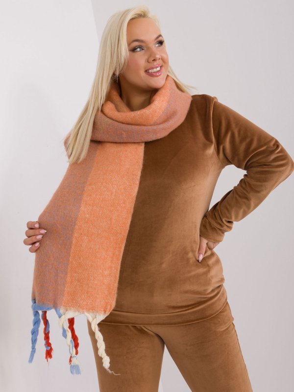 Szalik-AT-SZ-2316.31P-jasny pomarańczowy rozmiar - ONE SIZE