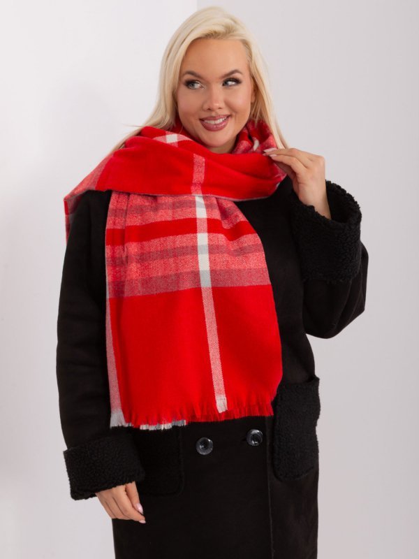 Szalik-AT-SZ-23125-1.26-czerwony rozmiar - ONE SIZE