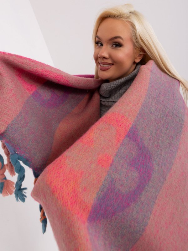 Szalik-AT-SZ-2316.79-fuksjowy rozmiar - ONE SIZE