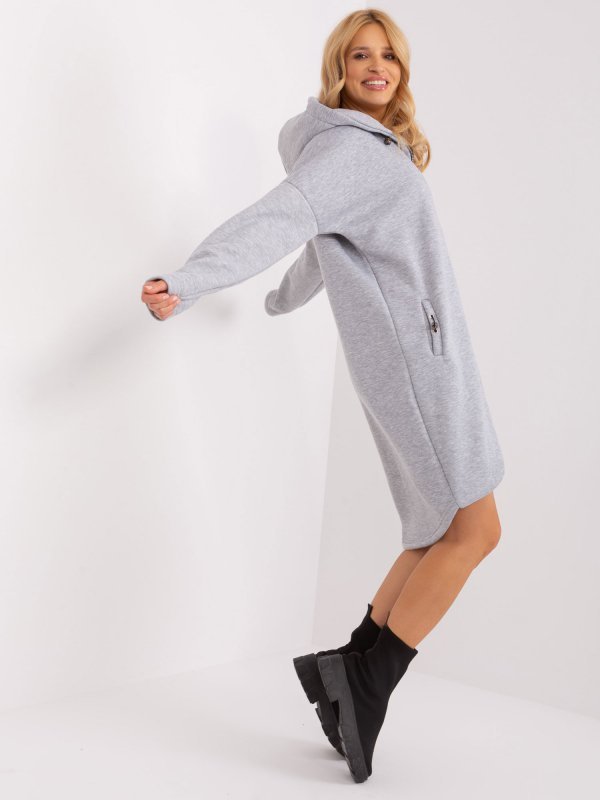 Bluza-RV-BL-4858-2.97P-szary rozmiar - S/M