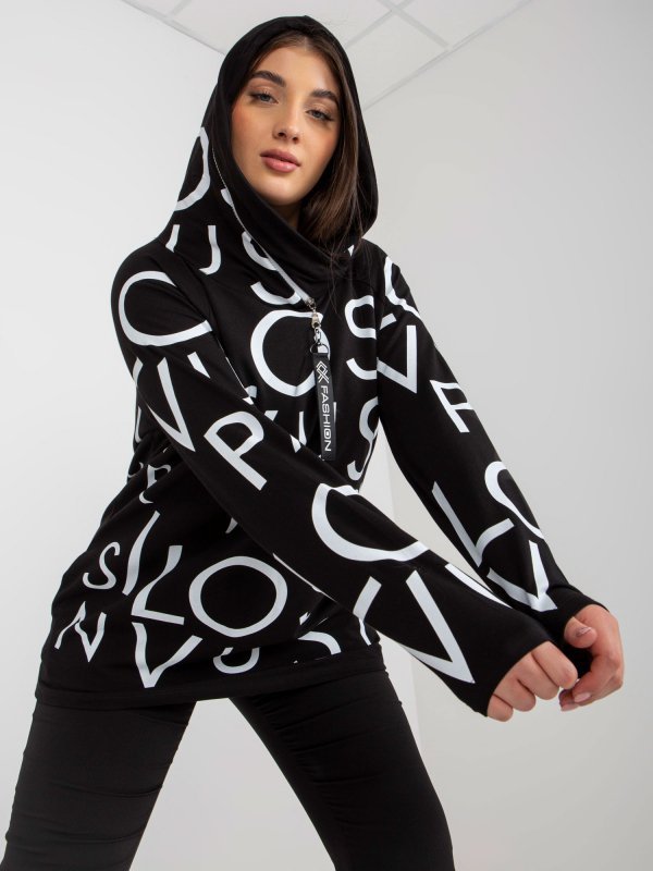 Bluza-RV-BL-5056-1.95-czarny rozmiar - ONE SIZE