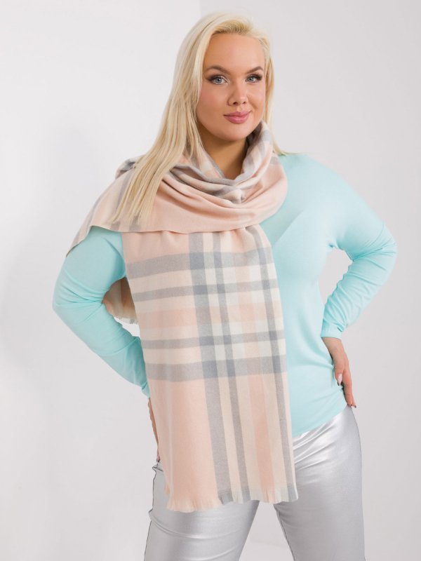 Szalik-AT-SZ-23125-1.26-jasny różowy rozmiar - ONE SIZE