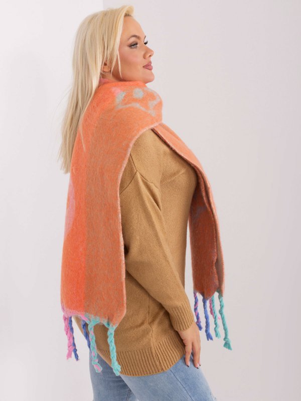 Szalik-AT-SZ-2316.44P-pomarańczowy rozmiar - ONE SIZE