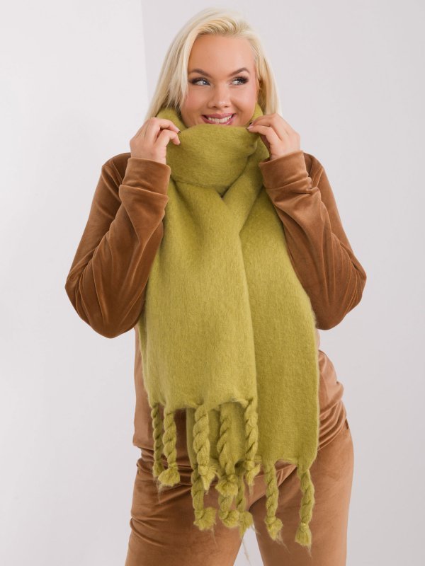 Szalik-AT-SZ-2313502.63P-oliwkowy rozmiar - ONE SIZE