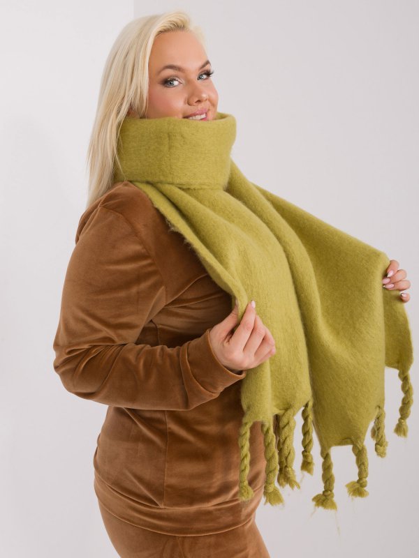 Szalik-AT-SZ-2313502.63P-oliwkowy rozmiar - ONE SIZE