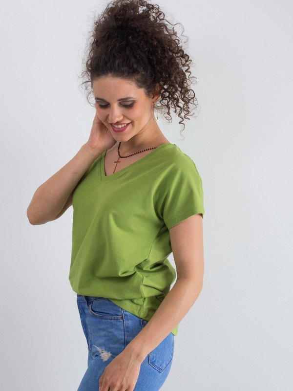 T-shirt-RV-TS-4832.42P-jasny zielony rozmiar - S