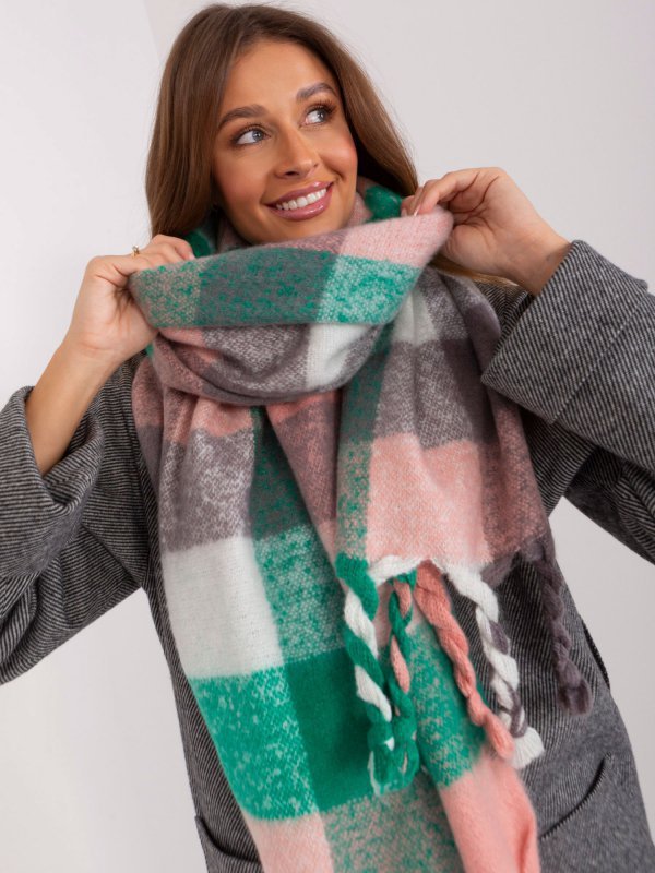 Szalik-AT-SZ-2313501.97-zielony rozmiar - ONE SIZE