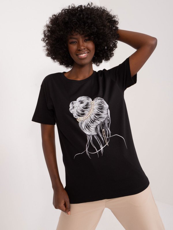 T-shirt-PM-TS-7503.84-czarny rozmiar - S