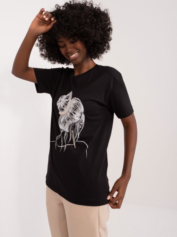 T-shirt-PM-TS-7503.84-czarny rozmiar - S