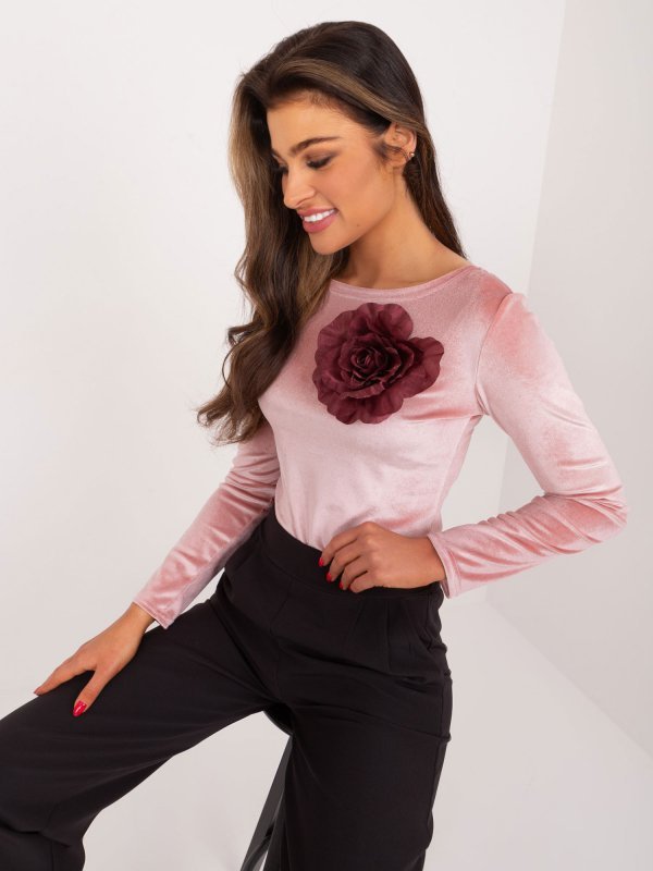 Body-LK-BO-509557.83-jasny różowy rozmiar - M