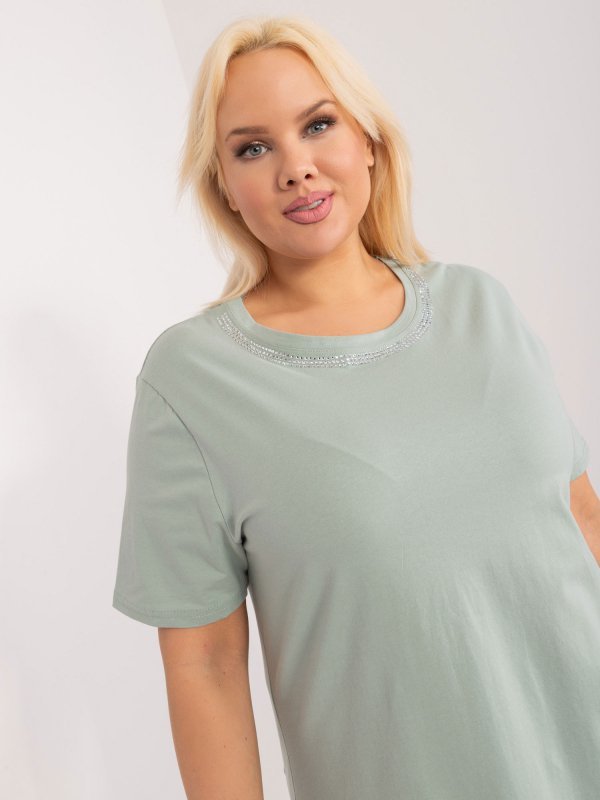 Bluzka-PM-BZ-GW2380.54-pistacjowy rozmiar - XL