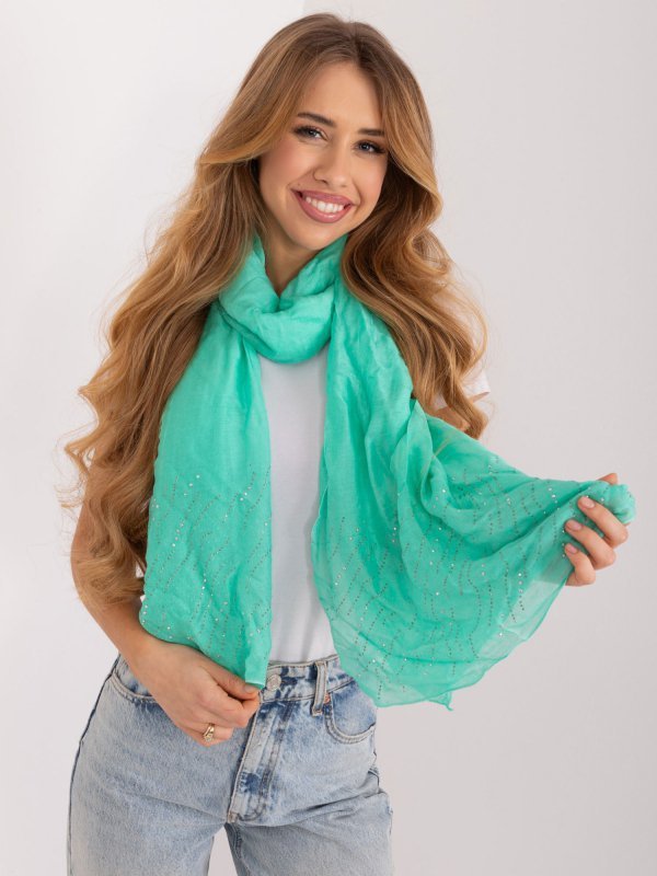 Chustka-AT-CH-EH-2165.45-mietowy rozmiar - ONE SIZE