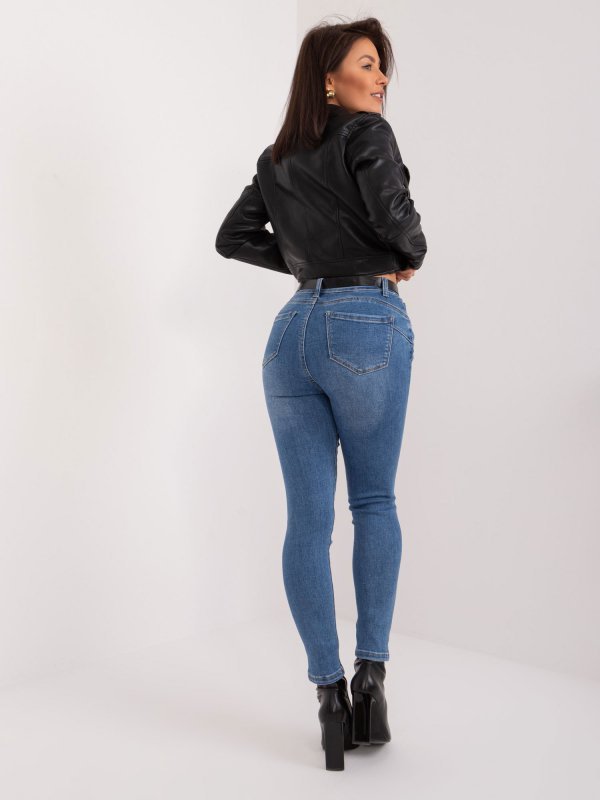 Spodnie jeans-PM-SP-J1330-14.31X-ciemny niebieski rozmiar - L