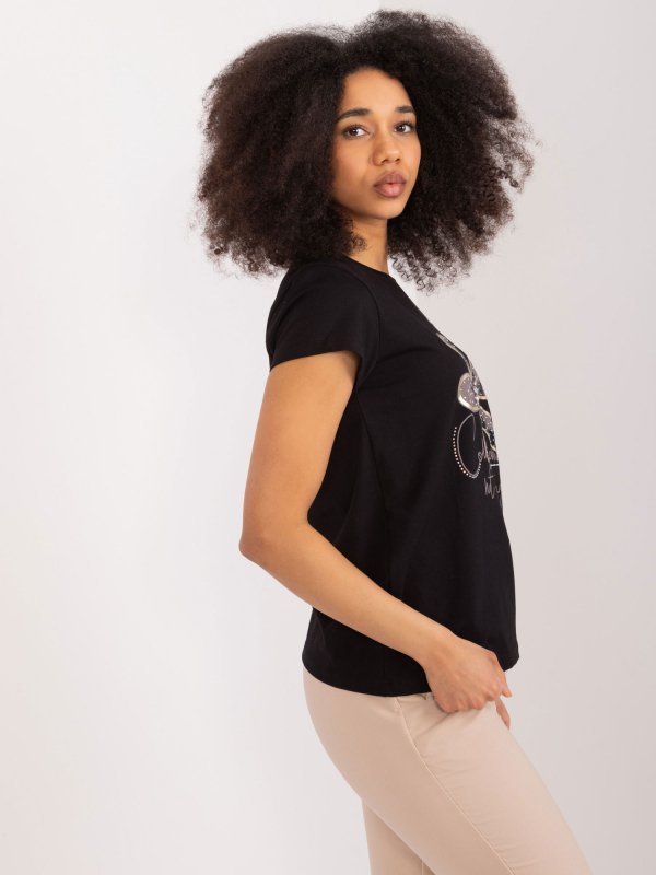 Bluzka-RV-BZ-9617.12-czarny rozmiar - L/XL