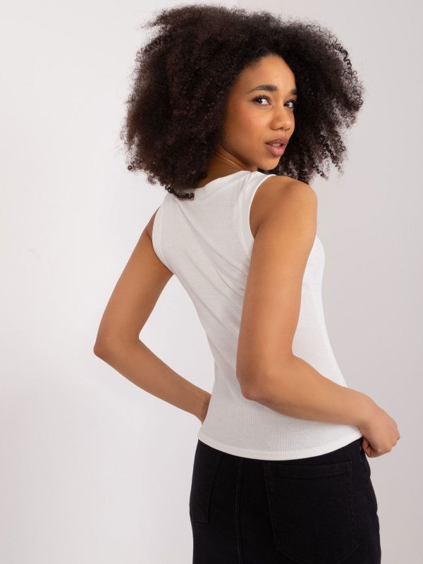 Top-LK-TP-509623.73-ecru rozmiar - S/M