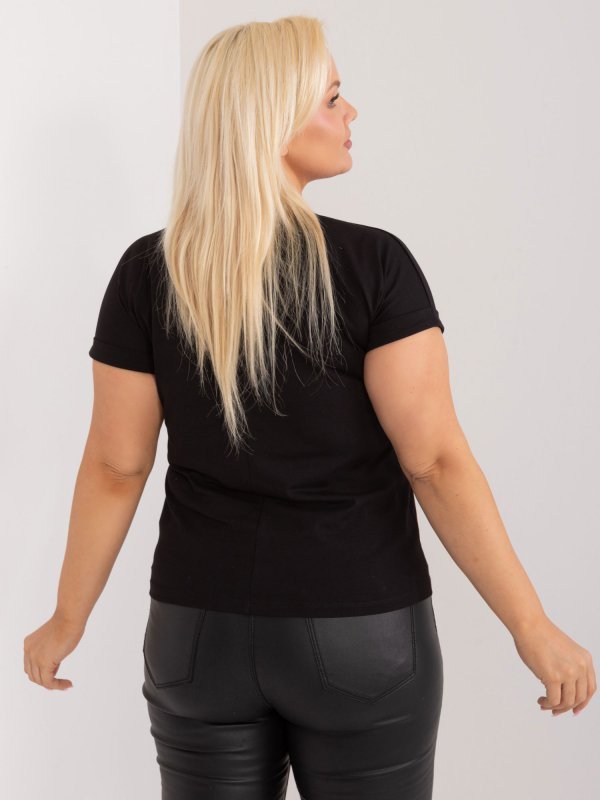 T-shirt-RV-TS-9475.60-czarny rozmiar - ONE SIZE