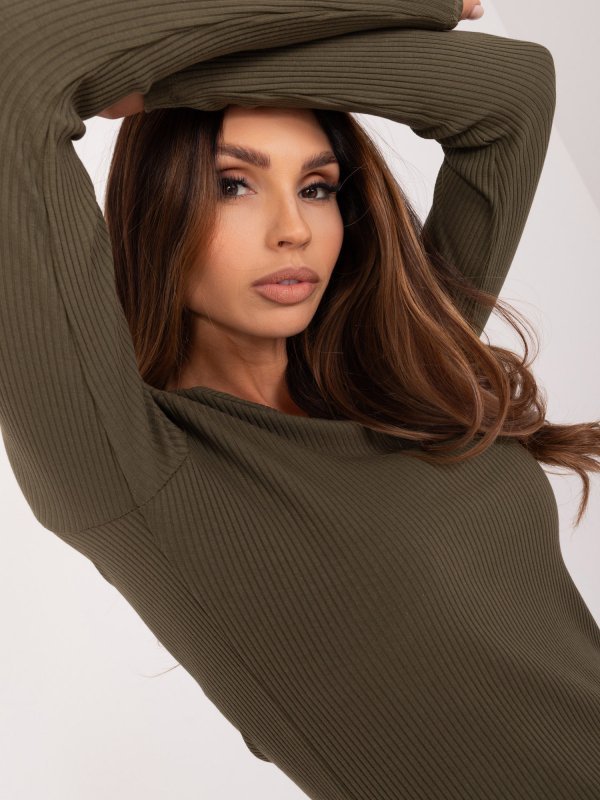Bluzka-RV-BZ-9112.48P-khaki rozmiar - ONE SIZE