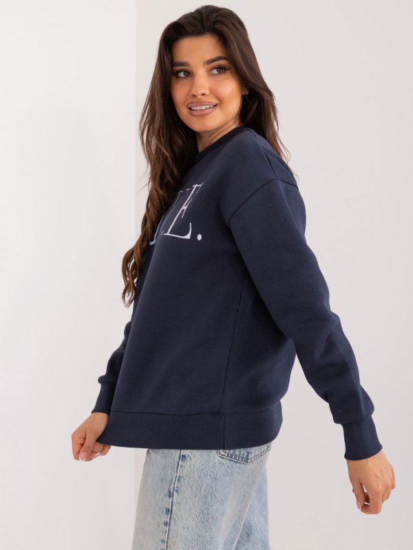 Bluza-D10606BA02565C-granatowy rozmiar - M